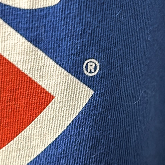 47 Chicago Cubs Tank Top MLB T Shirt sleeveless blue red round neck XL - Picture 13 of 15